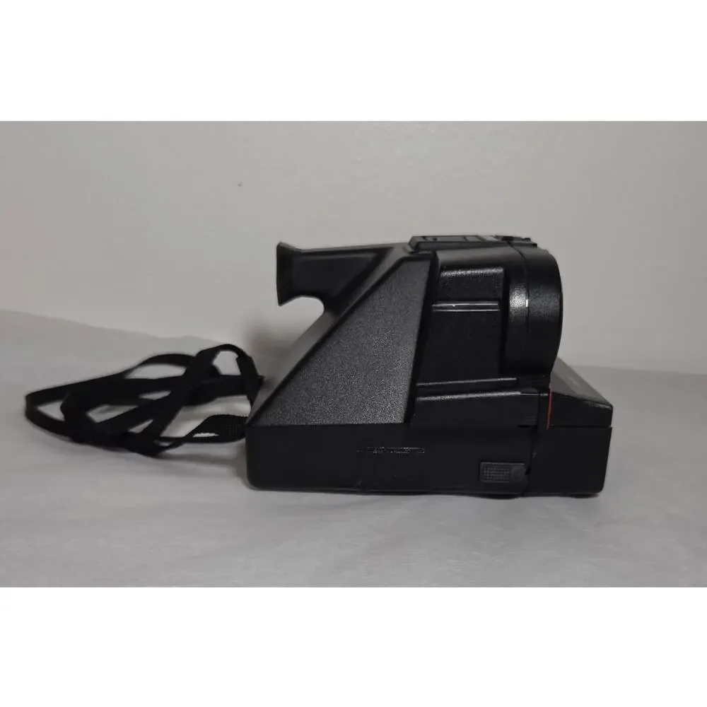 Polaroid Sonar One Step Pronto Land Camera Black Not Tested Pre-owned